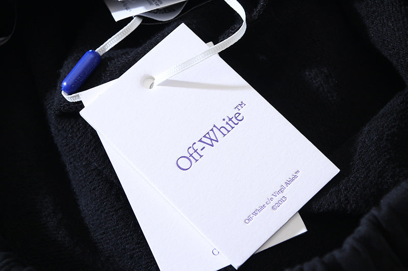 OFF-WHITE "OFF" Bold Logo Cotton Sweatshorts
