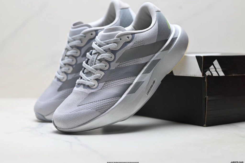 Adidas K81801450 Unisex Running Shoes - 5 Colorways incl. White/Grey & White/Black/Blue