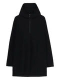 Yohji Yamamoto lined hooded jacket