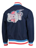 Mitchell & Ness x  Houston Rockets logo-detail jacket