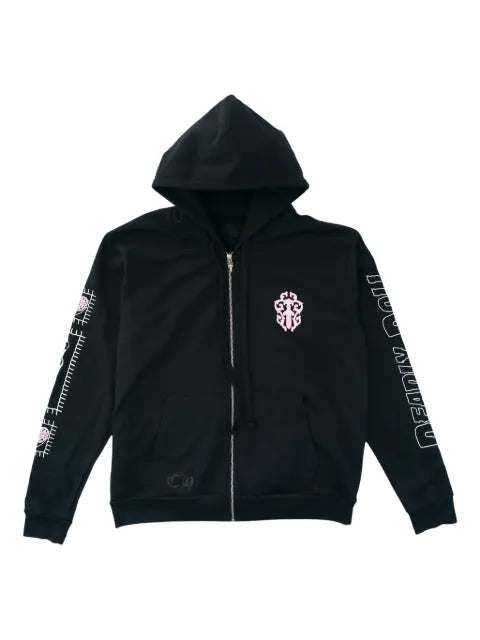 Chrome Hearts Deadly Doll zip-up hoodie