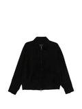Giorgio Brato suede jacket with zip fastening