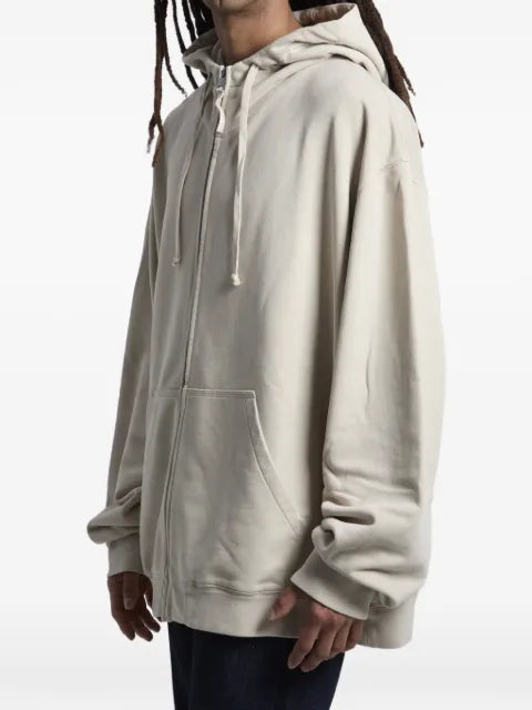 Maison Margiela zip embroidery sweatshirt