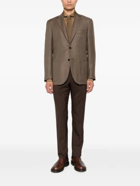 Corneliani notched-lapels single-breasted blazer