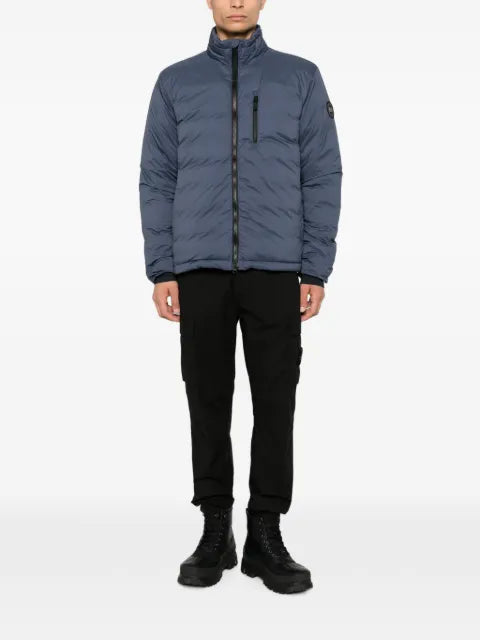 Canada Goose Lodge quilted logo-patch jacket