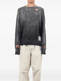 Maison MIHARA YASUHIRO Sun Faded distressed sweater