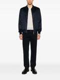 Barba zip-up bomber jacket