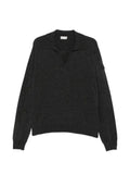 Moncler logo-patch polo sweater