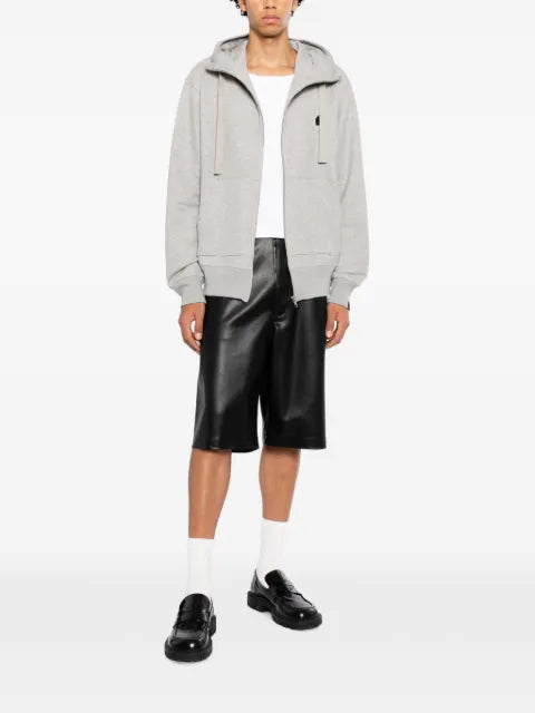 Dover Street Market marl-effect drawstring hoodie