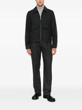 Paul Smith Harrington herringbone-pattern front-pocket jacket