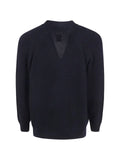 Comme des Garçons Homme ribbed-knit zip-up cardigan