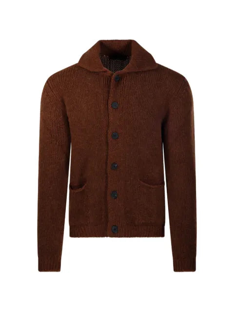 Fabrizio Del Carlo shawl-collar button-up cardigan