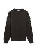 Stone Island logo-patch cotton sweatshirt