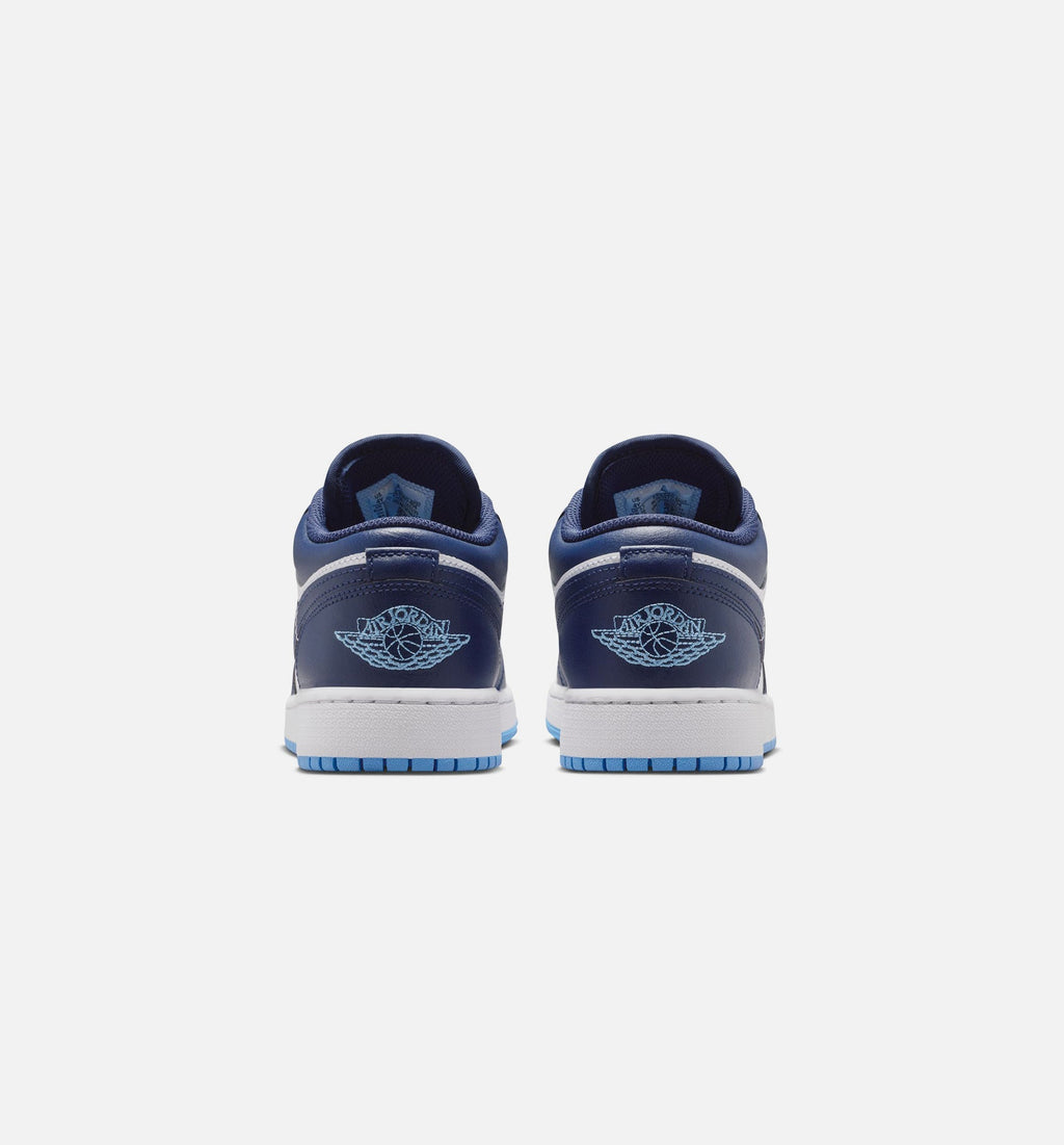 Air Jordan 1 Low Midnight Navy Kids' Shoes - Navy/University Blue/White