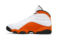 Air Jordan 13 Retro 'Starfish' – Vibrant Orange & Black AJ13 with Holographic Panther Eye & Paw Print Outsole