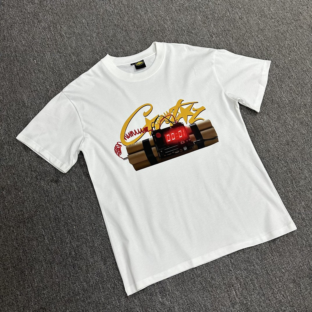 Corteiz Multi‑Graphic Print Crew Neck Short Sleeve T‑Shirt Unisex