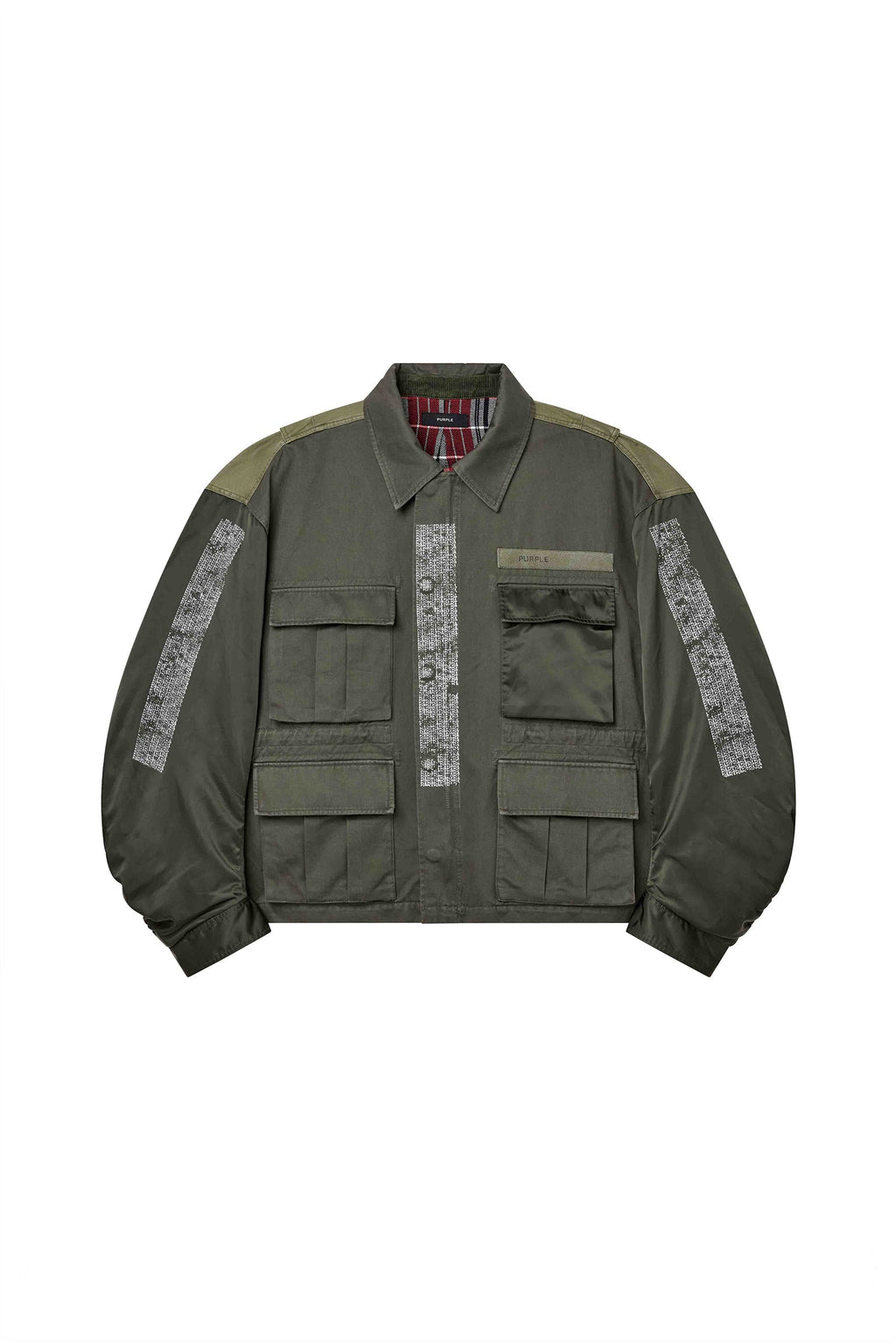 Reflective Wordmark Field Jacket