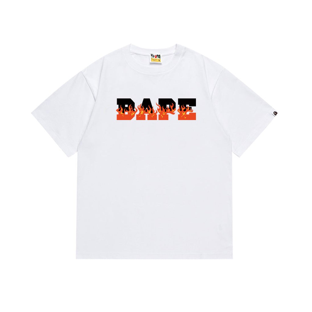 BAPE Orange Camo Graphic T-Shirt
