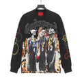 Godspeed Skeleton Basketball Graphic Long-Sleeve T-Shirt