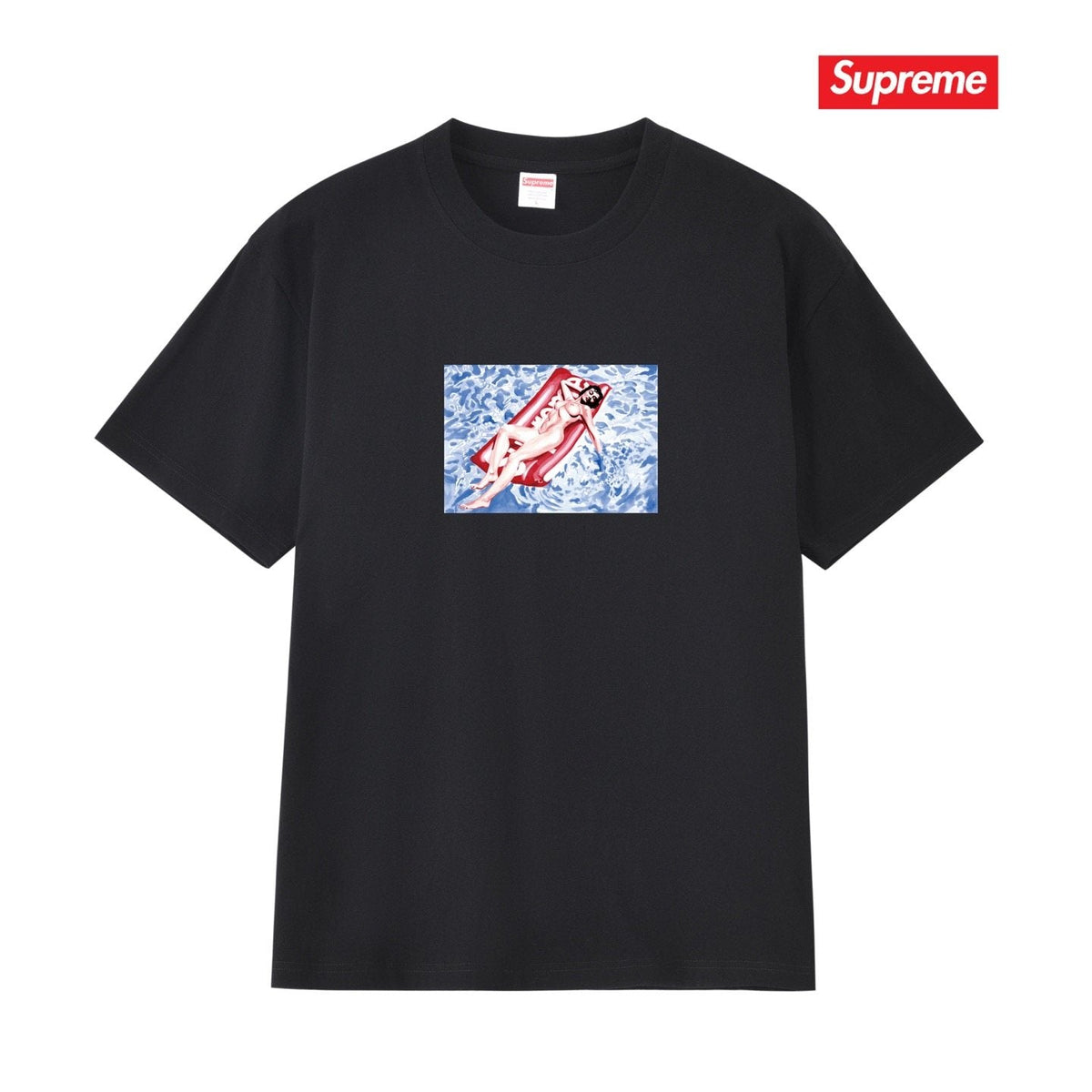 Supreme Rectangular Graphic T-Shirt