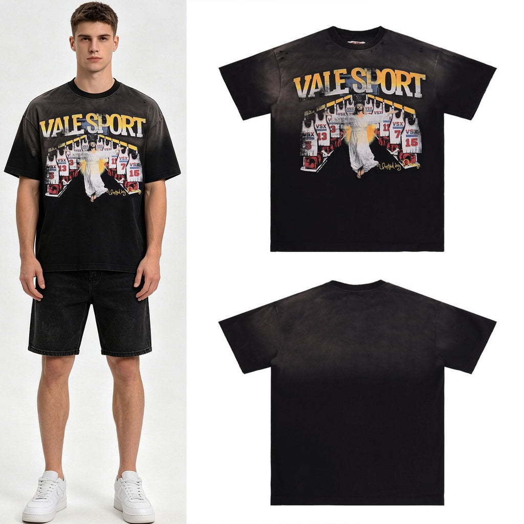 Valley Dreams Jesus Jersey Graphic T-Shirt