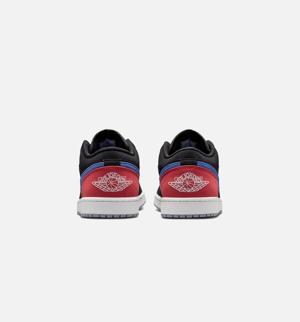 Air Jordan 1 Low – Men's Lifestyle Shoe | Black/Summit White/True Blue/Varsity Red