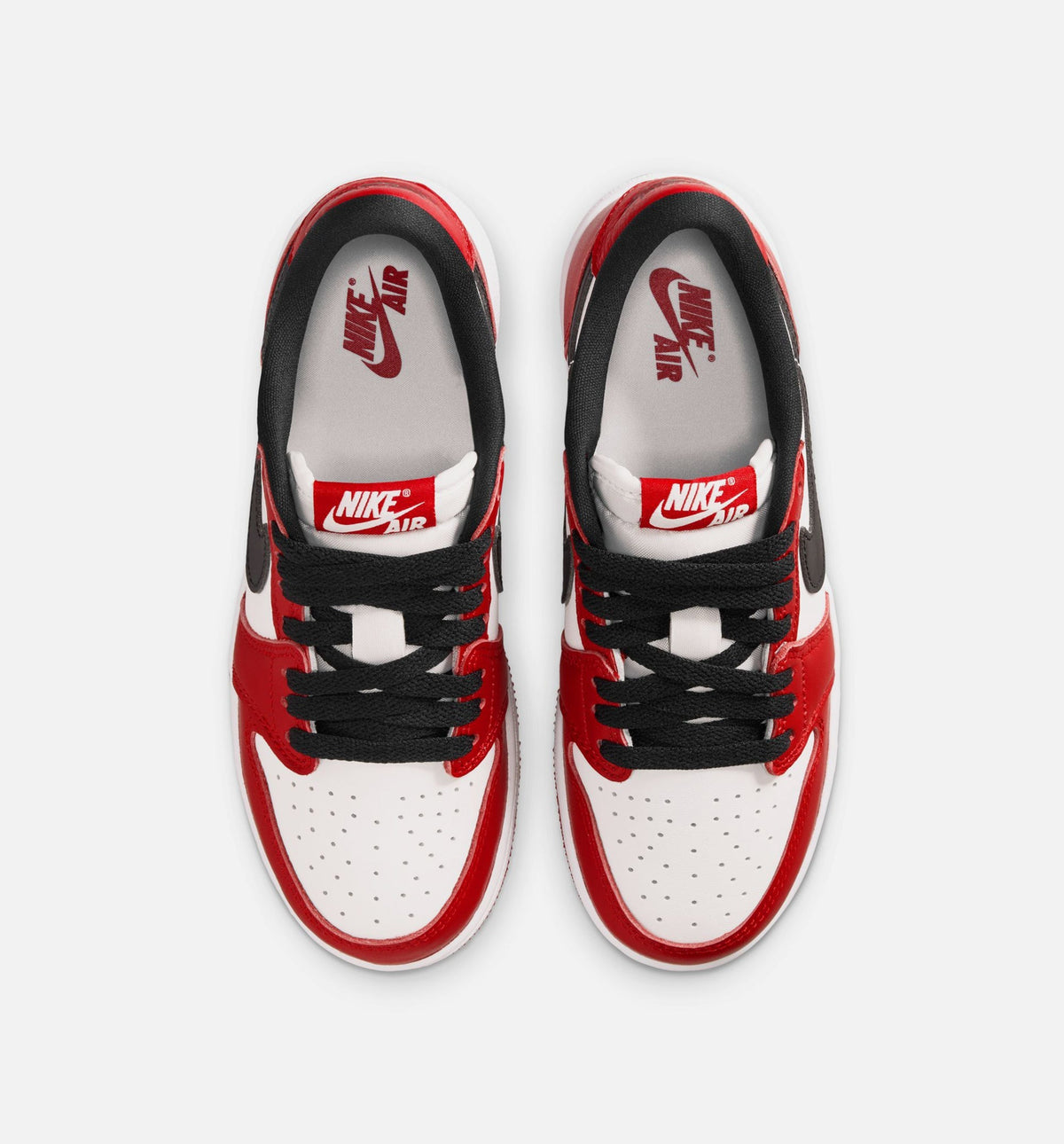 Air Jordan 1 Retro Low OG Grade School Lifestyle Shoe - Varsity Red/Black/Summit White
