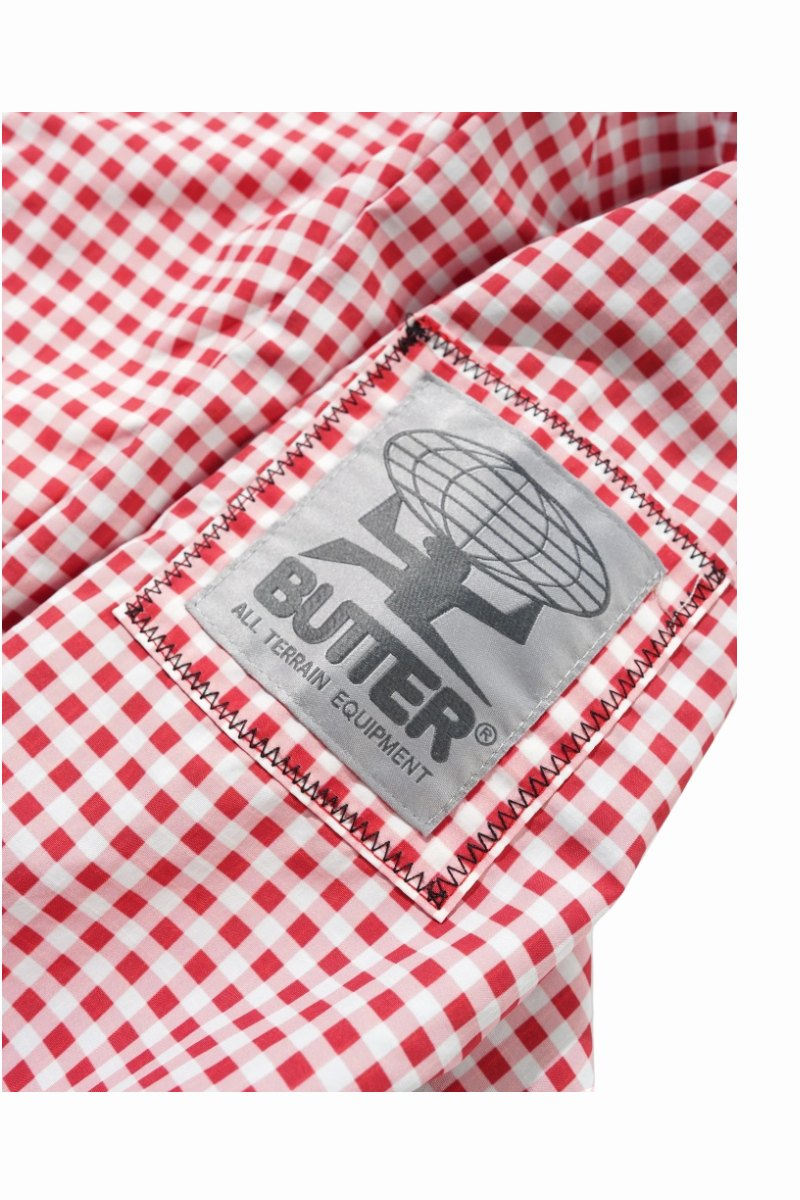 BUTTER TERRAIN ANORAK Red Gingham
